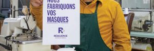 Résilience, entreprise de masques lavables en France, partenaire de Easytri à Toulouse