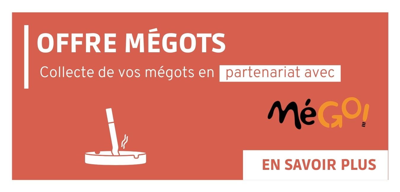 Offre pour la gestion de vos mégots de cigarette