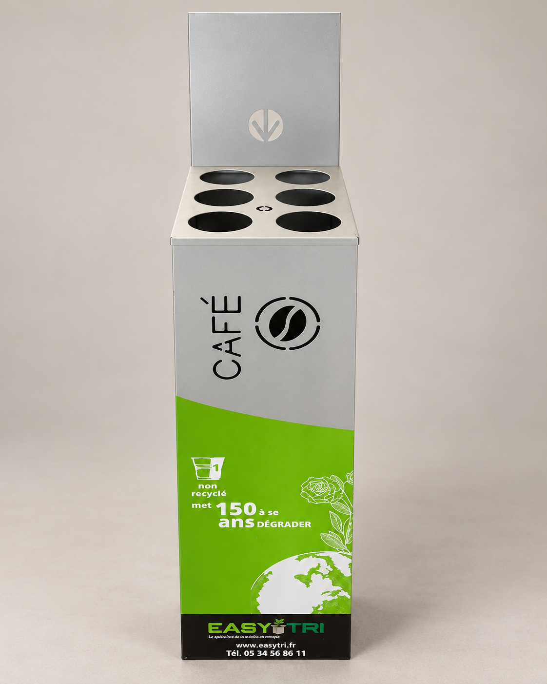 Collecteur de tri professionnel 6 trous EASYTRI Seconde Vie